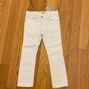 Jacadi Girls White Jeans New With Tags